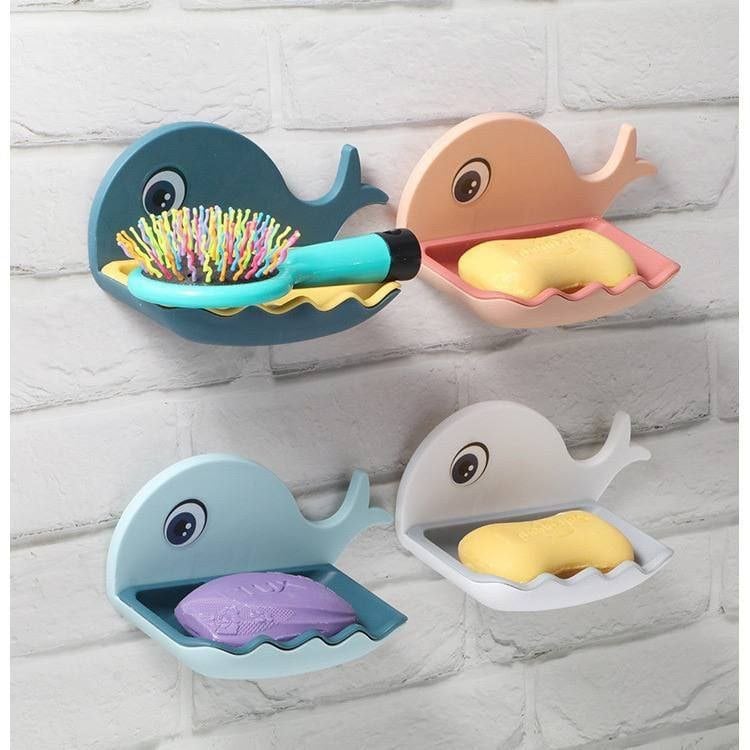 Fish soap rack