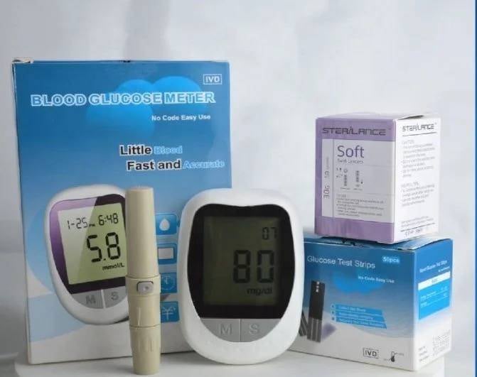 Blood Glucometer Home Kit