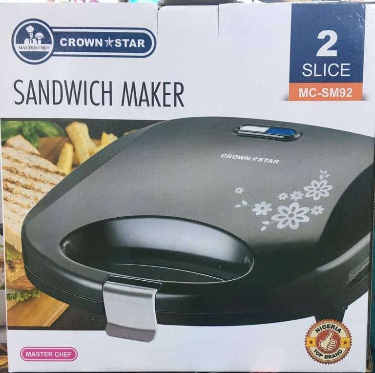 2 slices sandwich maker 